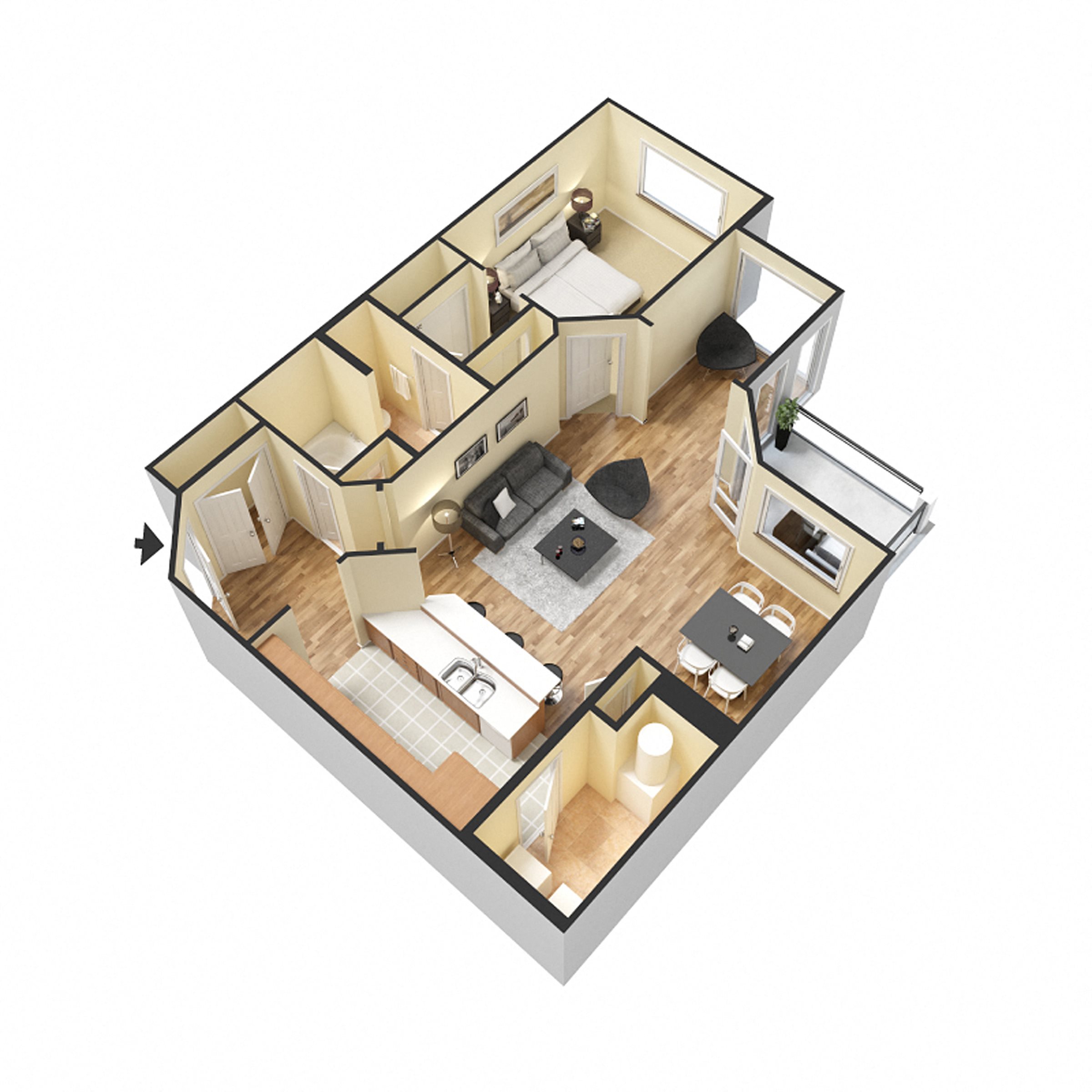 Calavie Floor Plan 3